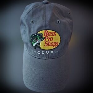 Bass Pro official ball cap gray in color adjustable strap